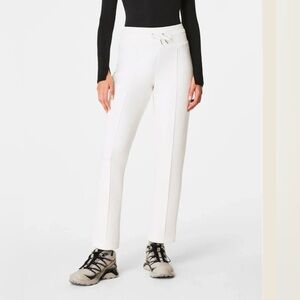 Spanx AirEssentials Luxe Tapered Pants Cream | Women’s S | NWT